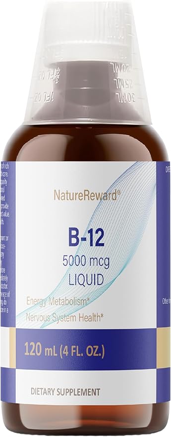 Vegan Vitamin B12 cyanocobalamin 5000mcg, 120 Servings