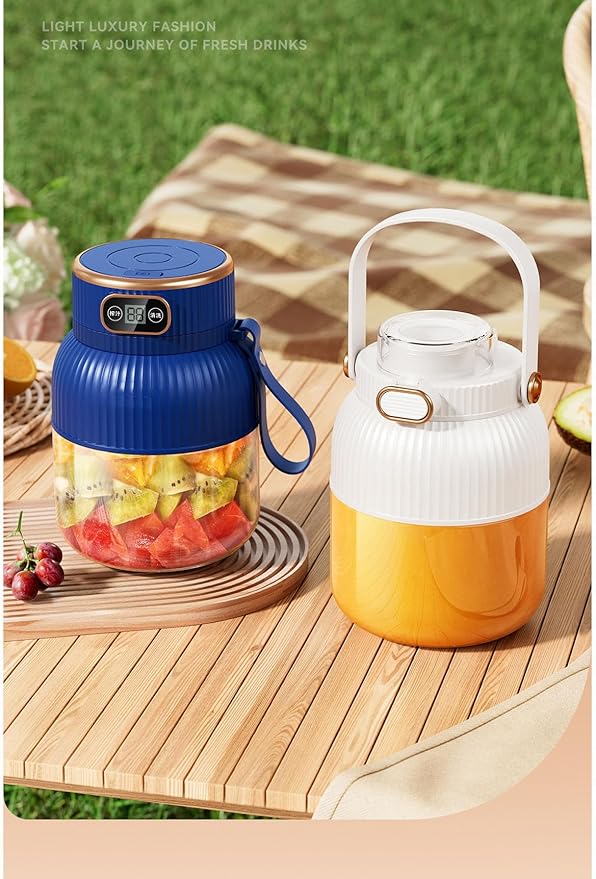 Portable Blender,Portable Blender for Shakes and Smoothies, Personal Size High Speed Blender,21oz USB C Rechargeable Blender for Travel/Picnic/Office/Gym/Sport (GREEN)