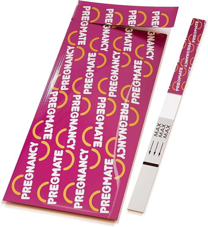 Pregmate 50 Ovulation and 20 Pregnancy Test Strips Predictor Kit