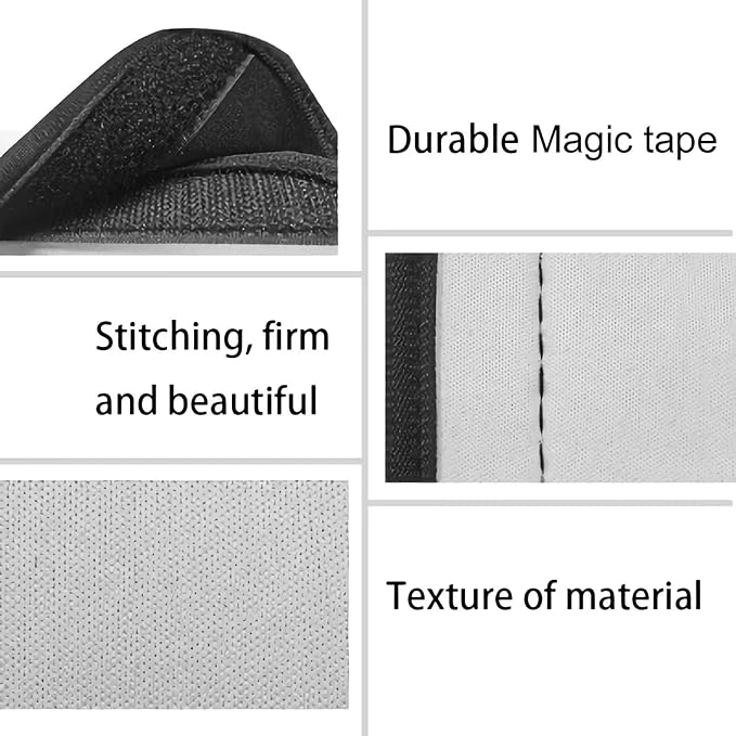 6 PCS Refrigerator Door Handle Covers Washable Anti-Skid Protector for Fridge Dishwasher Oven Keep Off Fingerprints Oil Stain Food Spot for Home Kitchen Decor, Enjoy Your Coffee-Black