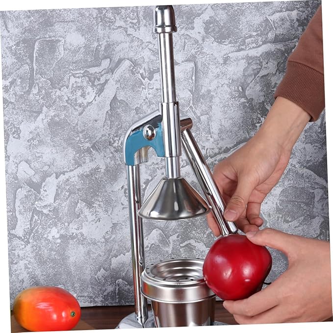 LABRIMP Stainless Steel Manual Citrus Juicer Extractor Fruit Machine for Easy Juice Extraction No Bitter Rind for Oranges Grapefruits Lemons and Pomegranates Dishwasher Safe Design