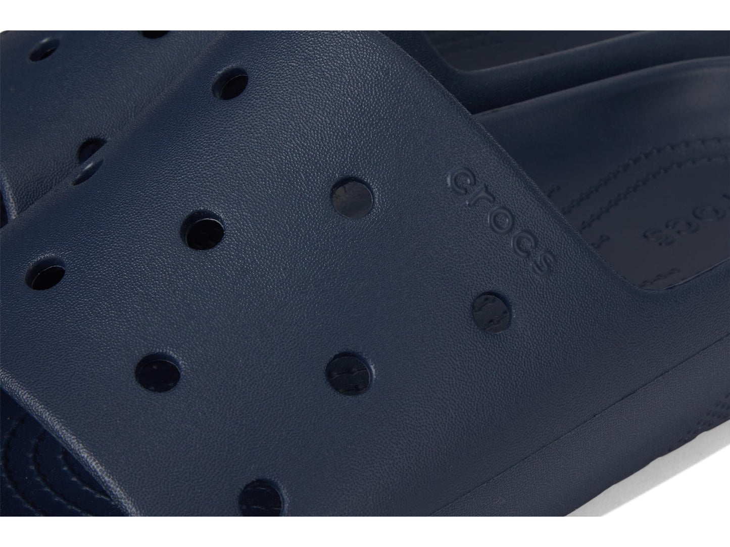 Crocs, Unisex, Classic Slide 2.0, Navy, Women 5 Men 3 Medium