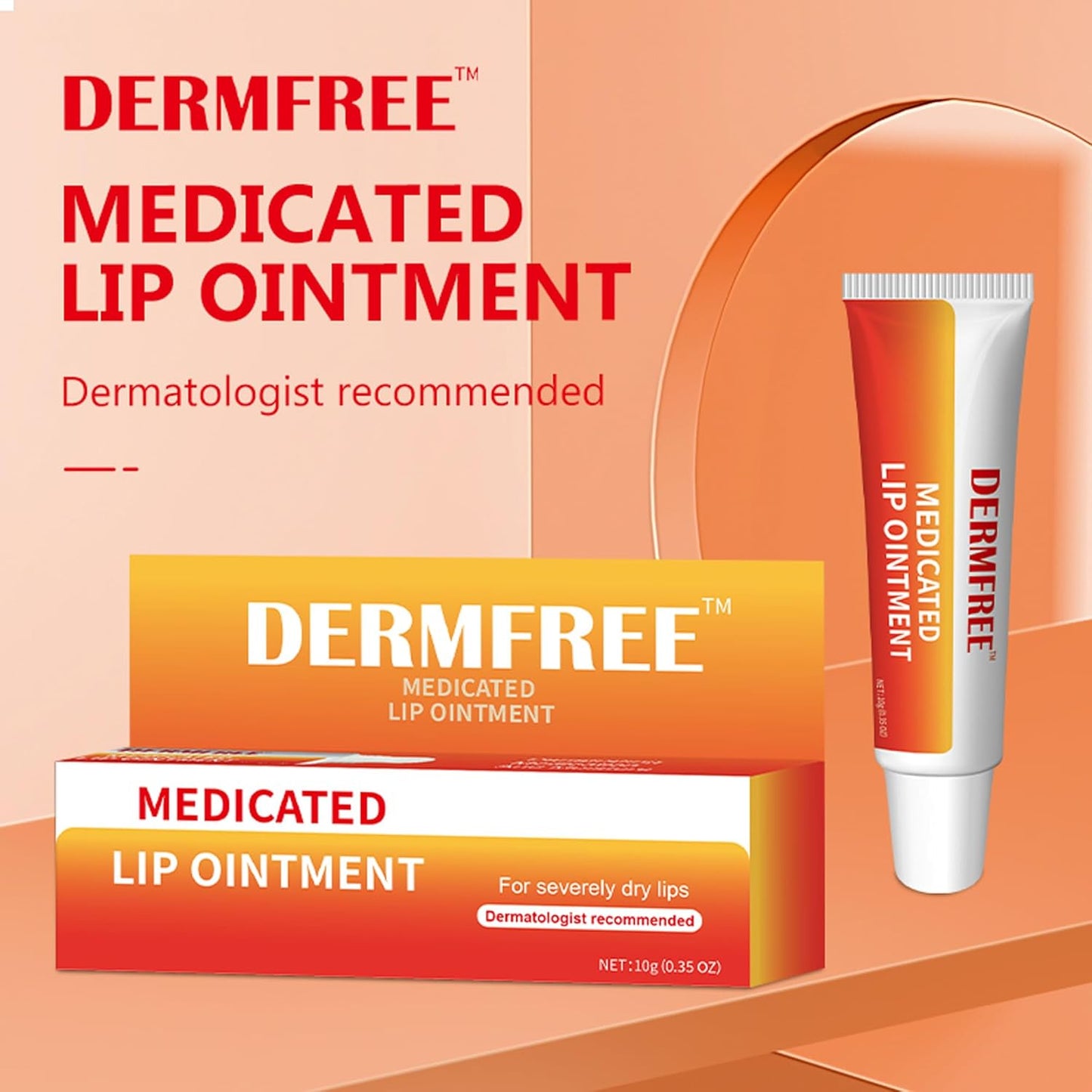 Lip Repair Balm - Soothes Dryness & Lip Discomfort - Intensive Moisturizing Care for Chapped Lips