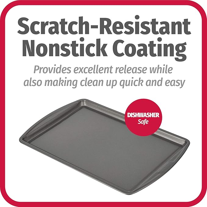 GoodCook Everyday Non-Stick Carbon Steel 9 x 13 Inch Baking Sheet