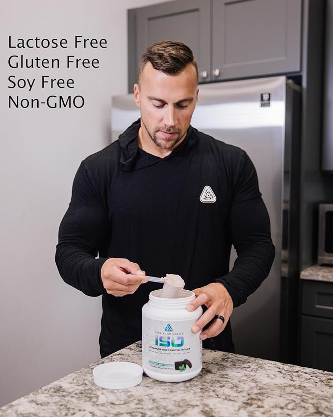 Core Nutritionals ISO, 100% Micro Filtered, Zero Artificial Fillers, 25g Whey Protein Isolate, 32 Servings (Lemon Pound Cake)