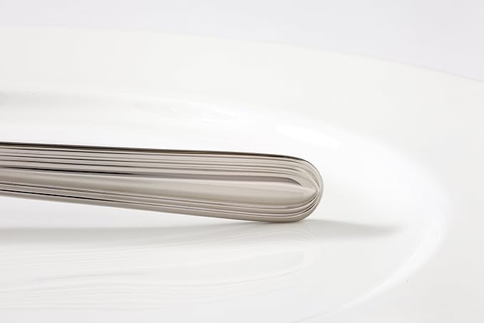 Fortessa Metropolitan 18/10 Stainless Steel Flatware Serving Fork, 9.25-Inch (Pack of 2)