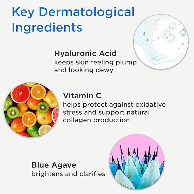 DERMAdoctor Hyaluronic Acid Moisturizer for Face – Hydrating Niacinamide Face Serum with Vitamin C – Dermatologist Formulated Hydrating Serum for Sensitive Skin, 1 fl oz