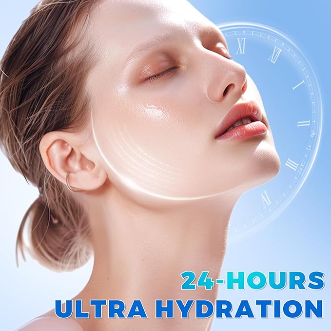 3% Pure Hyaluronic Acid Face Serum, Ultra-Hydrating Vials, Hydrate & Reduce Wrinkles, Fragrance Free 1.2 fl.oz