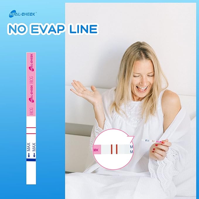 Ovulation Test Strips 50 Count & Pregnancy Tests 10 Count, HEAL-CHECK Fertility Combo Kit for Women TTC, Over 99% Accuracy, Easy to Use at Home, Individually Wrapped, FSA HSA | 50LH+10HCG+60 Urine Cup