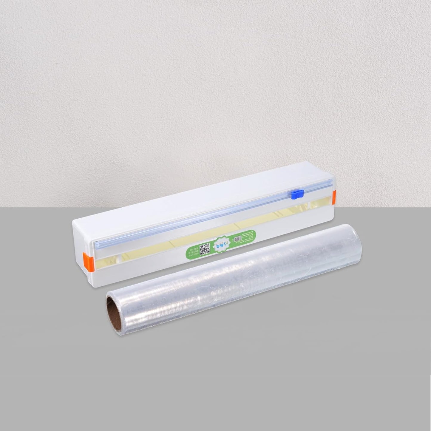 PATIKIL 8pcs Plastic Wrap Cutter, 12in Plastic Wrap Slide Cutter Snap Card Slot Installation Replacement for Aluminum Foil Wax Paper Parchment Paper Wrap Dispenser, White
