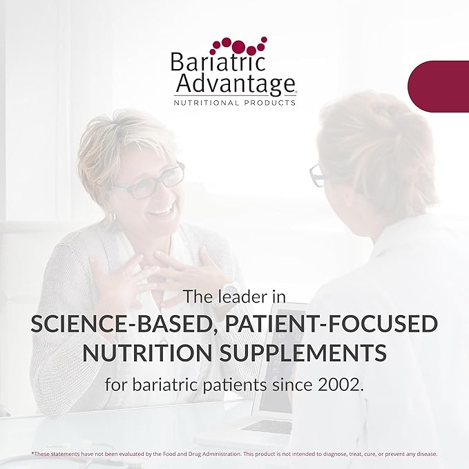 Bariatric Advantage Multi Formula Without Iron, High Potency Daily Multivitamin for Bariatric Surgery Patients with 22 Essential Vitamins and Nutrients - 540 Capsules