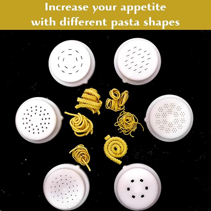 Rotini Pasta Shape Discs Fit For Philips Automatic Pasta & Noodle Maker, Philips Pasta Maker Attachments, Kitchen Appliances, Accessory Kit (Rotini)