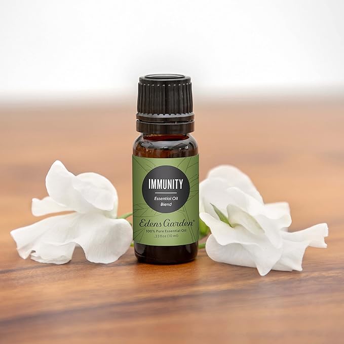 Edens Garden Immunity Essential Oil Blend 100% Pure & Natural Best Recipe Therapeutic Aromatherapy Essential Oil Blends 118 ml (4 oz)