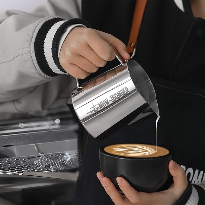 MHW-3BOMBER 5.0 Milk Pitcher 600ml & Latte Art Pen