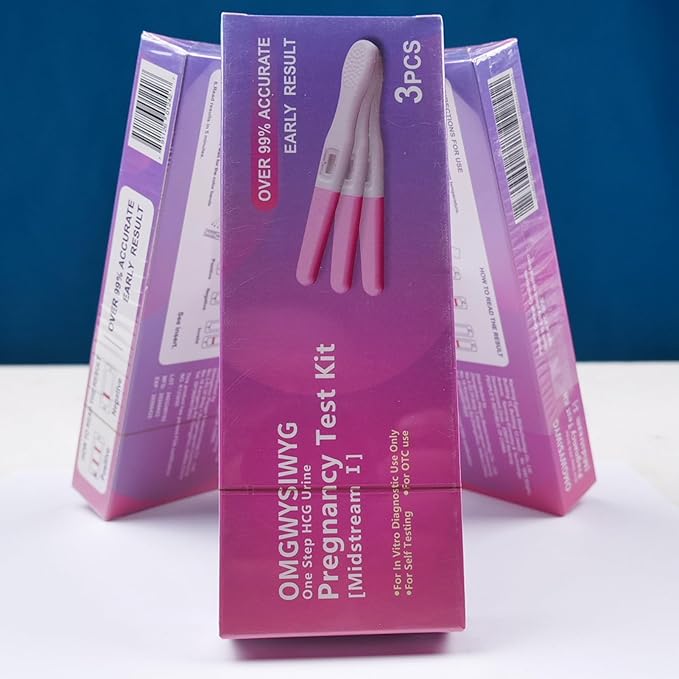 Pregnancy Test Early HCG Detection Sticks Over 99% Accuracy Home Pregnancy Test Individually Packed (6 Counts)