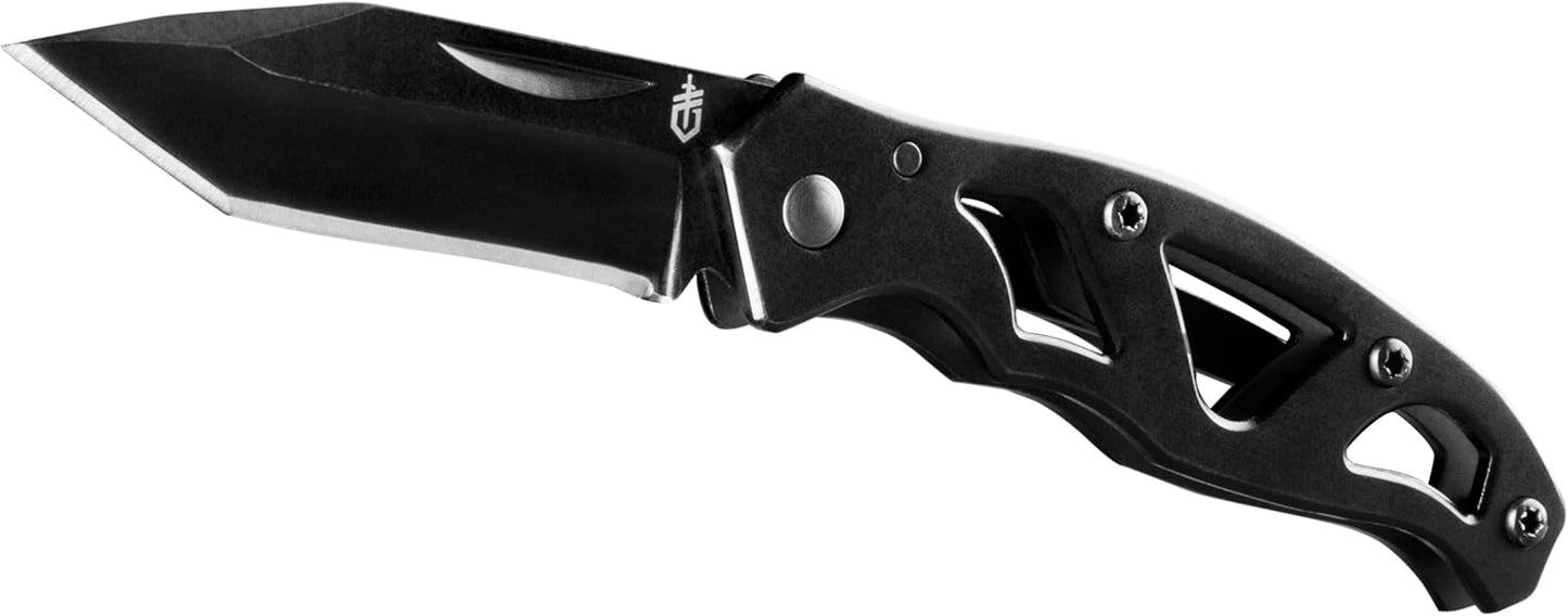 Gerber Gear Paraframe EDC Folding Pocket Knife with Safety Lock for Everyday Carry, Gifts for Men