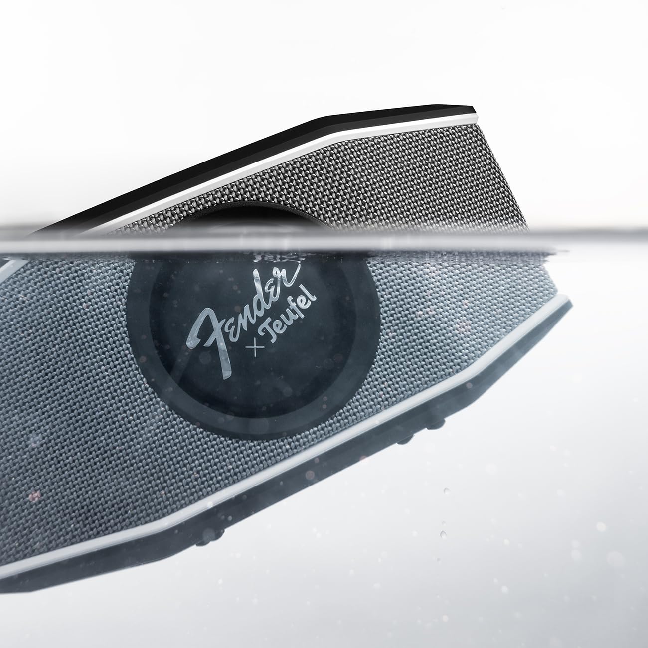 Fender x Teufel ROCKSTER GO 2 Portable Bluetooth Speaker – Powerful Sound, Rugged, Waterproof, 28 Hour Battery, Carrying Strap for Outdoors and Travel