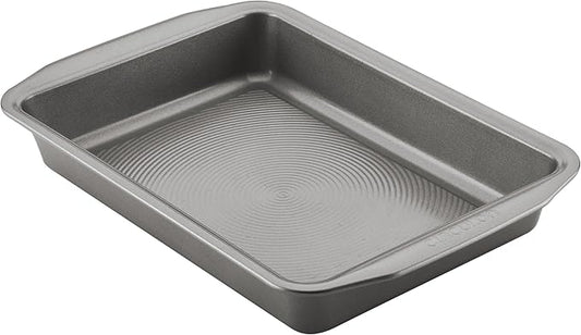 Circulon Nonstick Bakeware Rectangle Baking Pan / Cake Pan, 9 Inch x 13 Inch, Gray