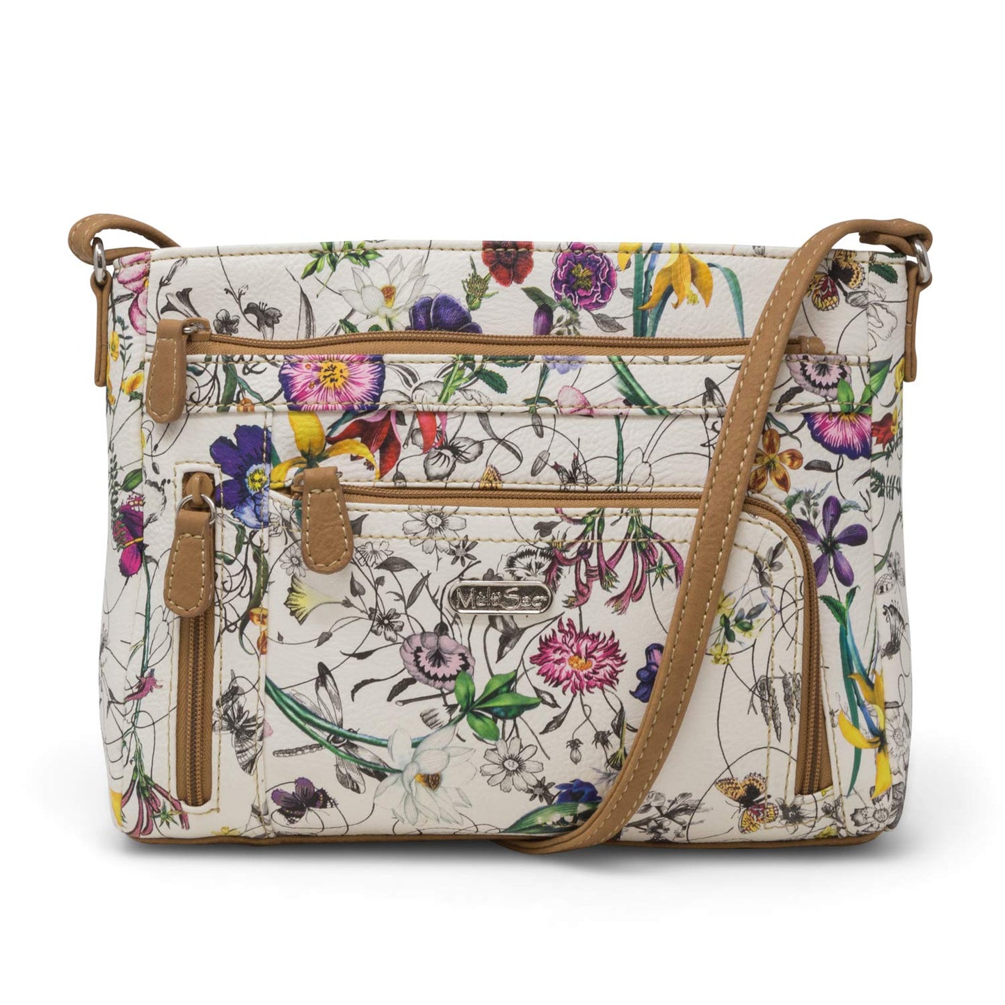 MultiSac Summerville East West Crossbody Bag, Vienna/Hazelnut