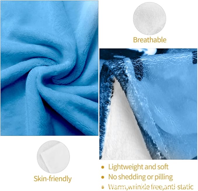Majestic Dragon Plush Throw Blanket - Soft, Comfy, Lightweight, Warm, and Fuzzy - Ideal Gift for Men and Boys - Perfect for Couch, Bedroom, Travel, Bed - 50x60 inches