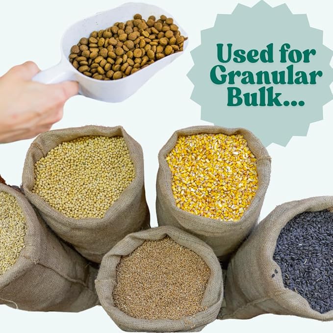 32 mL (32 CC | 1.08 Oz.) Long Handle Scoop for Measuring Coffee, Pet Food, Grains, Protein, Spices and Other Dry Goods (Pack of 25)