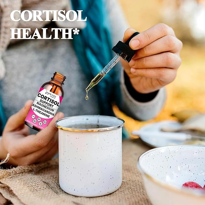 Methylfolate Supplement and Cortiosl Health Bundle, Non GMO, Sugar Free