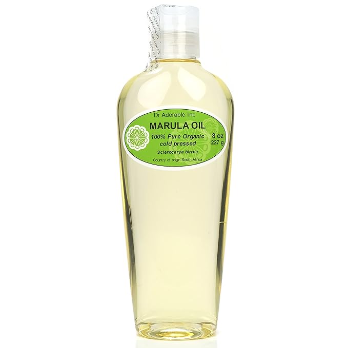 Dr Adorable - 8 oz - Marula Oil - 100% Pure Natural Organic Cold Pressed