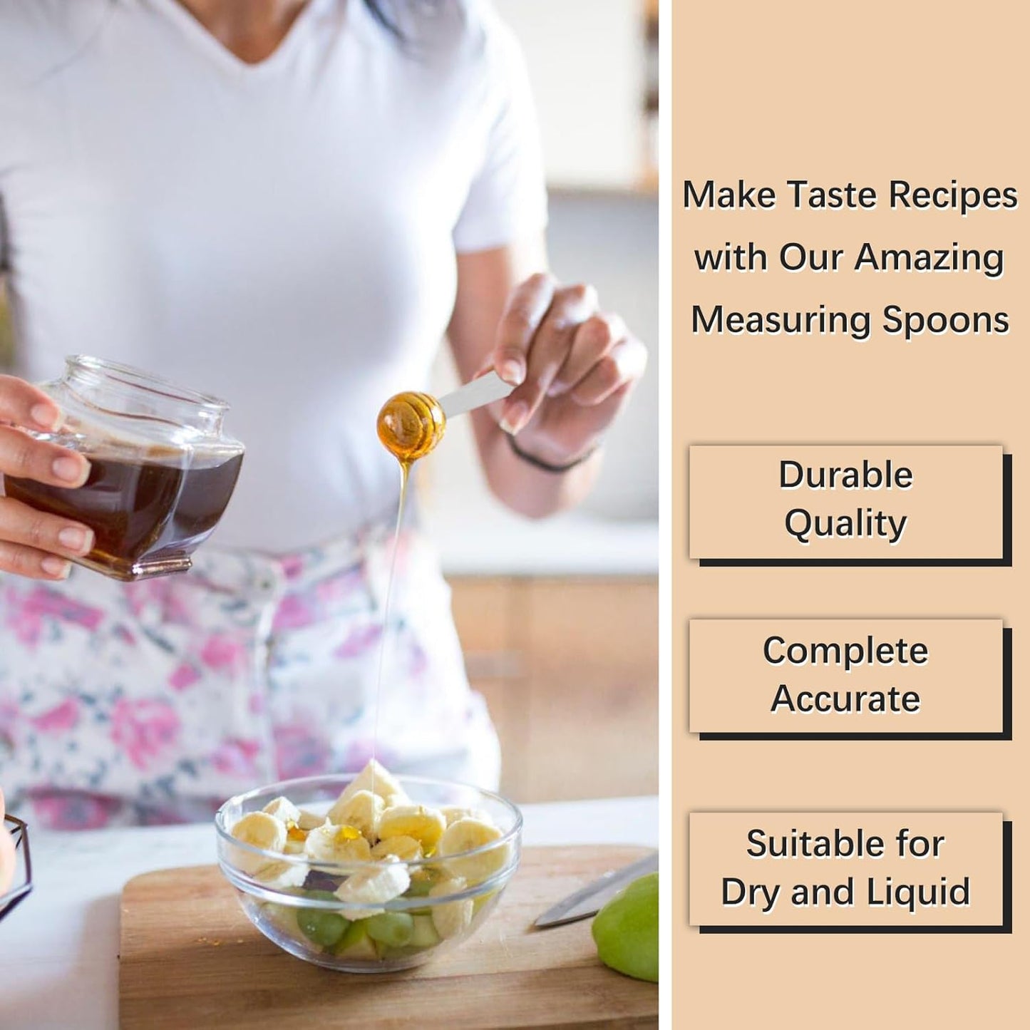 1PCS 3/4tsp (1/4tbsp, 1/8oz, 3.75ml) Single Measuring Spoon, Stainless Steel Individual Teaspoons Only