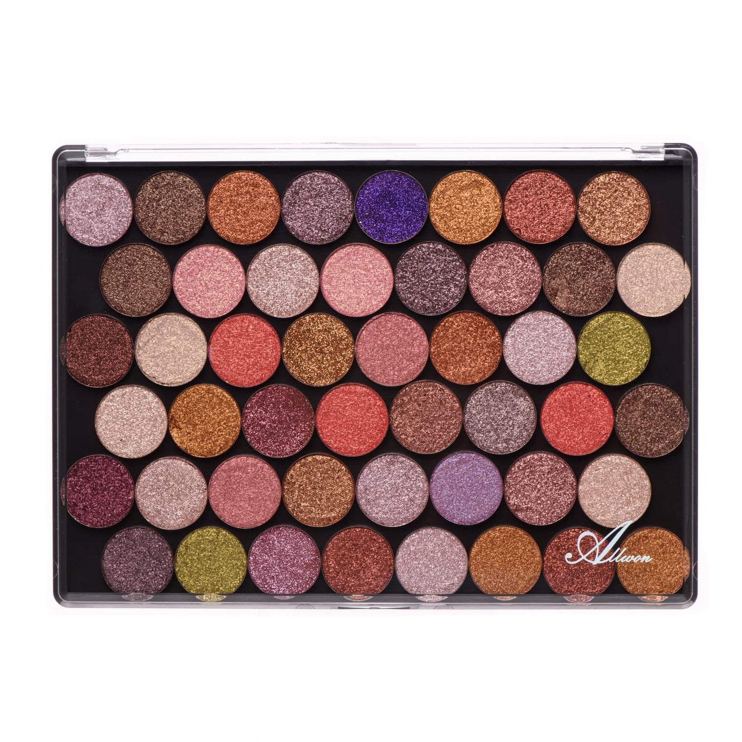 Large Empty Magnetic Transparent Plastic Makeup Palette for Eyeshadow Lipstick Blush Powder
