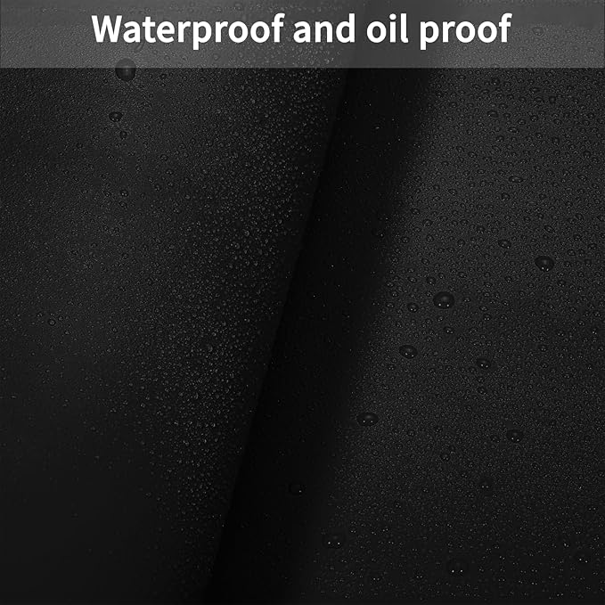 Leather Table Cover,1.8mm Thick,36x60 Inch Table Protector,Table Protector for Dining Room Table,Dining Table Cover,Dining Table Protector Rectangle(Black+Wine Red,36x60)
