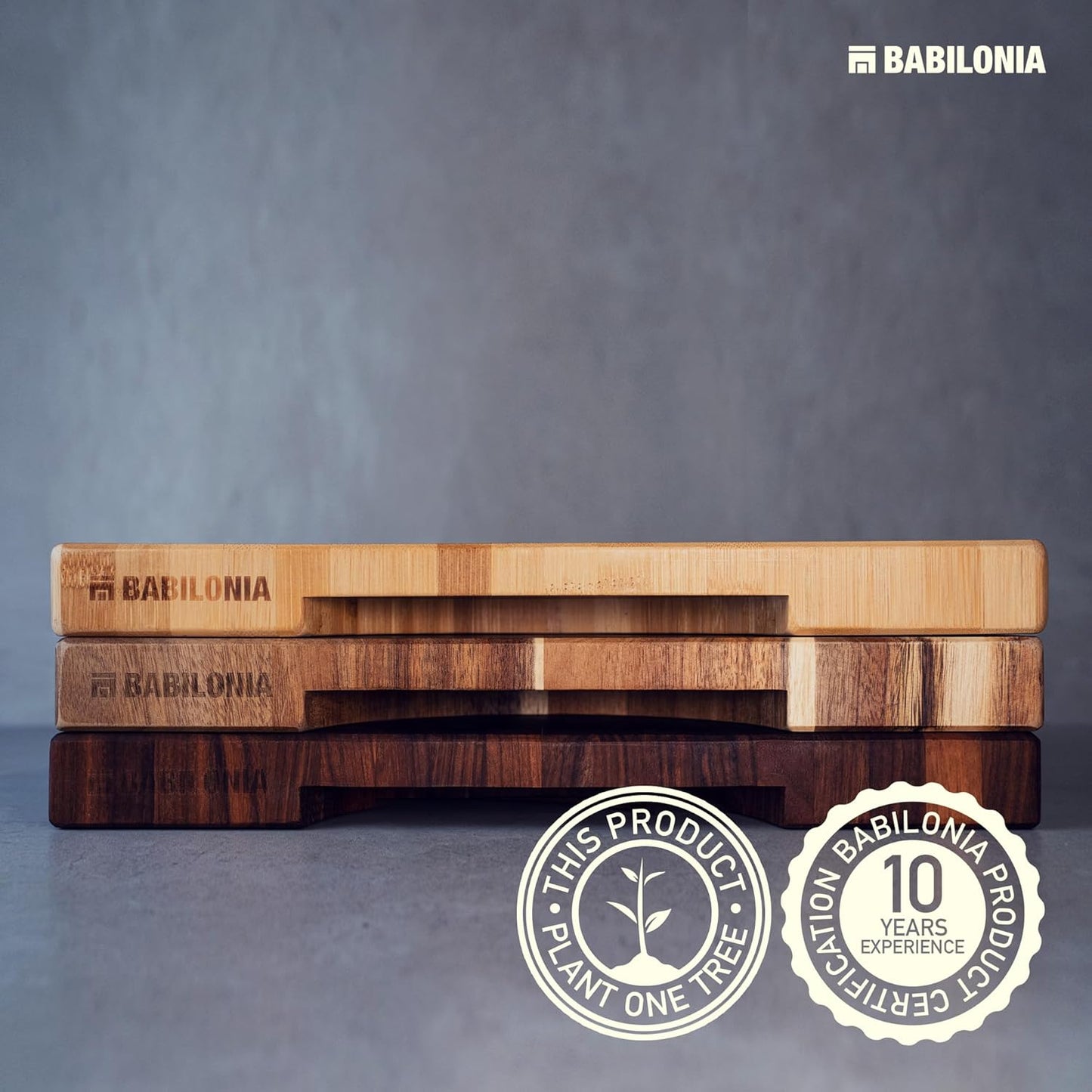 American Black Walnut Cutting Board (ExtraThick 1.7"), Premium Quality & Professional Butcher Block. Heavy Duty End Grain Wood Chopping Board 19.7"L x 12.2"W (Oil bottle & Plate included)