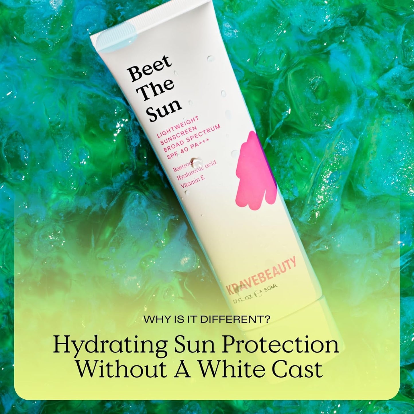 KraveBeauty Cleanse + Protect Duo, Contains Matcha Hydrating Cleanser + Beet The Sun, Gentle Face Wash & Chemical Non-Greasy SPF, Daily Skincare Essentials, Vegan & Cruelty Free, 4.05 fl oz 1.7 fl oz