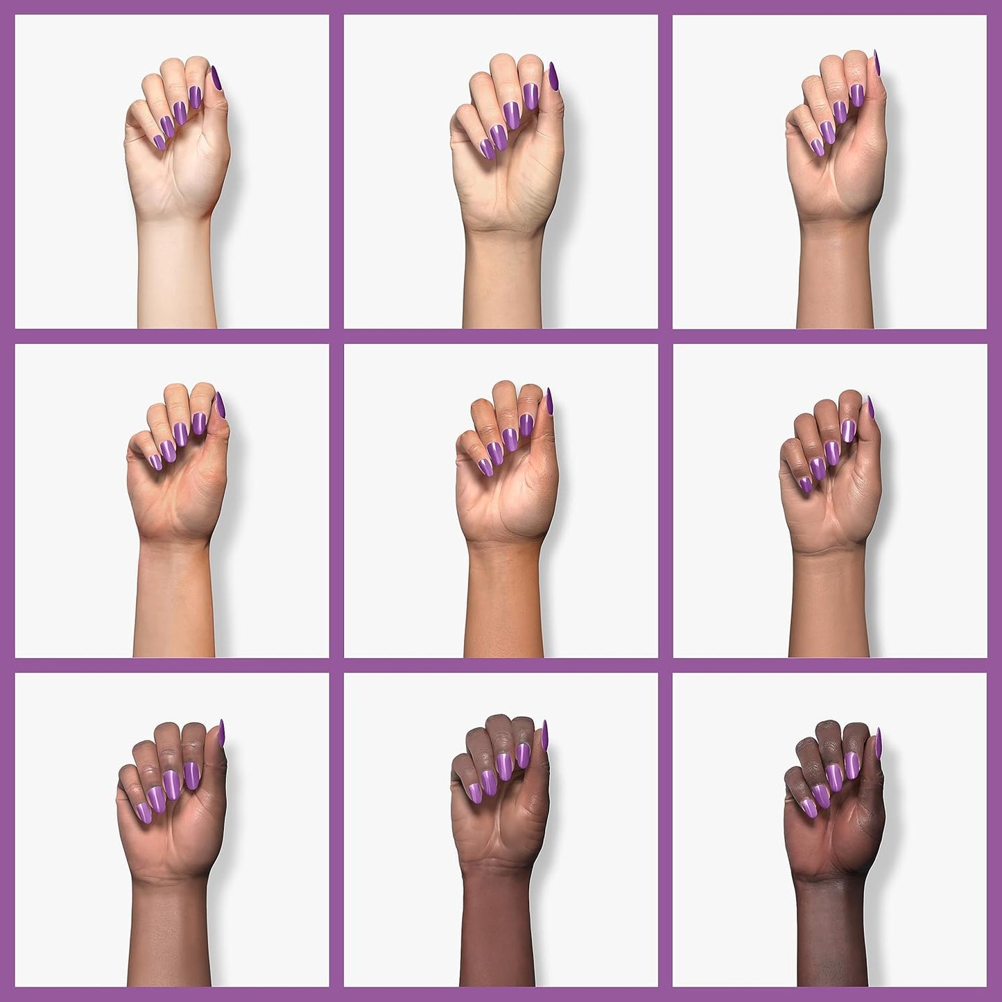 wet n wild Wild Shine Nail Polish, Light Purple Who is Ultra Violet?, Nail Color