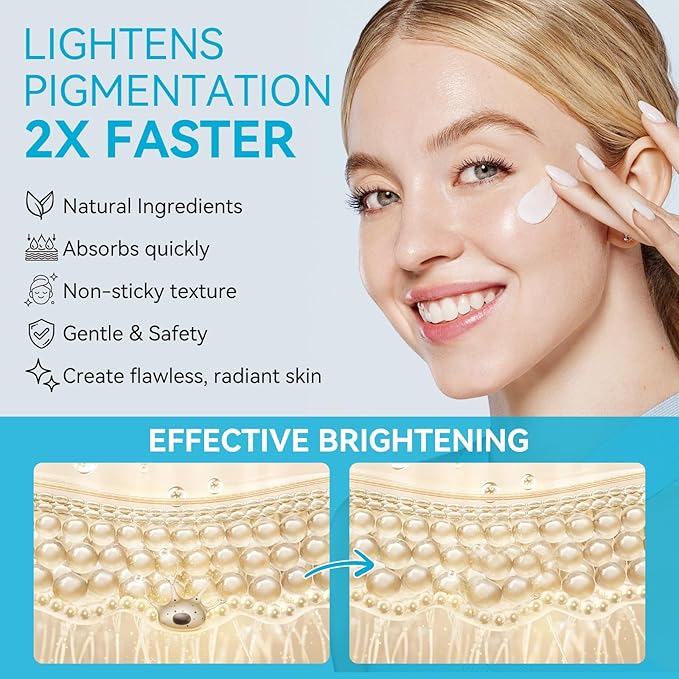 Dark Spot Remover for Face and Body – Dark Spot Corrector Serum for All Skin Types – Fades Age Spots, Sun Spots, Melasma, Freckles – Anti-Aging Fade Cream for Uneven Skin Tone 1.7 Fl Oz