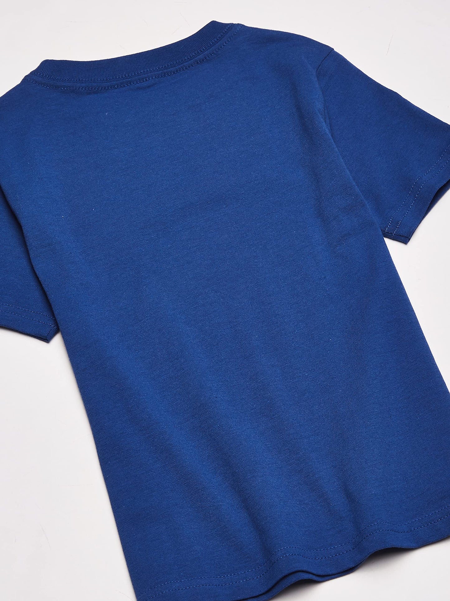 Nautica Boys' Short Sleeve Solid Crew Neck T-Shirt, Cobalt, 8