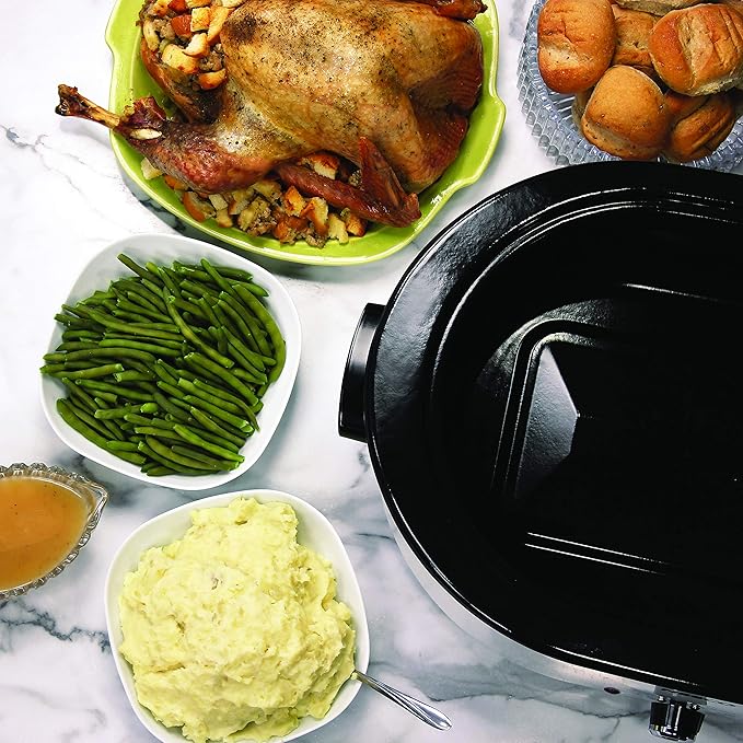 Nesco MWR18-14 Roaster Oven, 18 Quart, White