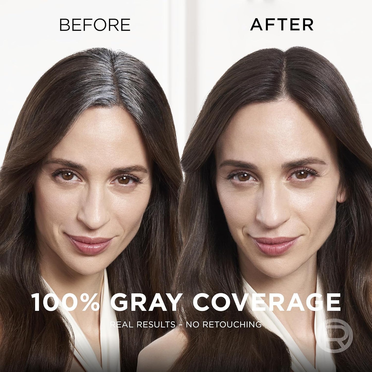 L'Oreal Paris Magic Root Cover Up Gray Concealer Spray, Medium Brown, 2 Oz(Packaging May Vary)