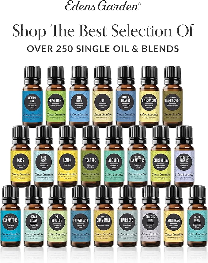 Edens Garden Friends and Family Essential Oil Blend- 100% Pure Premium Grade, Undiluted, Natural, Therapeutic, Aromatherapy, The Best for Diffusing, Candle, Laundry, Humidifiers 10 ml (.33 fl oz)