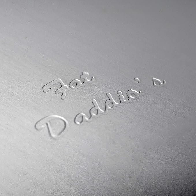 Fat Daddio's Anodized Aluminum Round Cake Pans, 2 Piece Set, 7 x 3 Inch