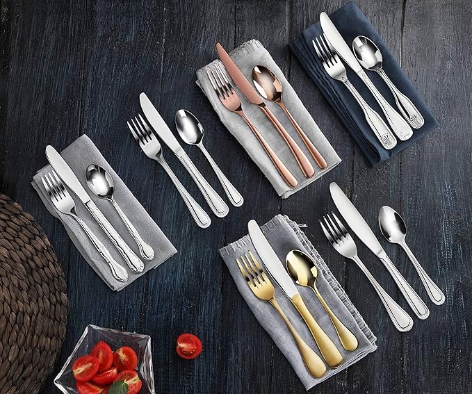New Star Foodservice 1029710 Bead Pattern, 18/0 Stainless Steel, Bouillon Spoon, 6.3-Inch, Set of 12