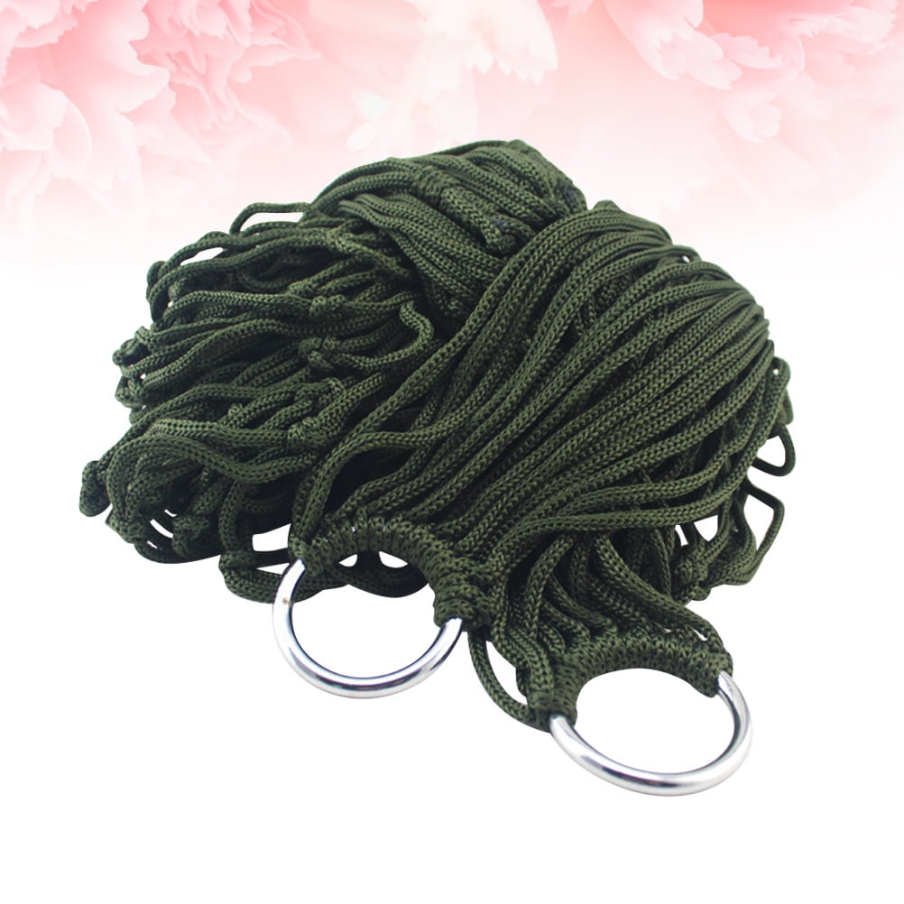 MERRYHAPY Nylon Hammock For Camping Sleeping Net 94.5x31.5in 1Pcs Outdoor Leisure